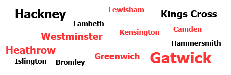 Rental locations throughout London!